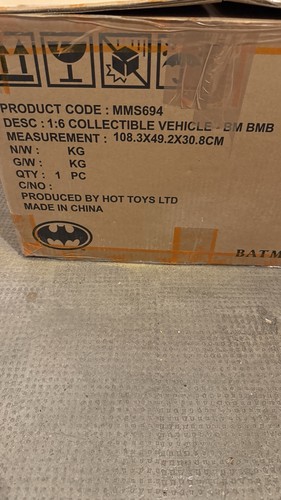 Hot toys batmobil 1989 - 1989, 1/6