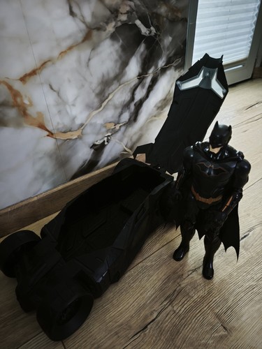 Batman figur 30cm batmobil - figur, +